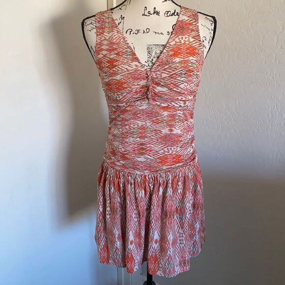 IRO Kilona Print Design Dress Feminine Contemporary Boho Vacation Resort - Picture 4 of 14